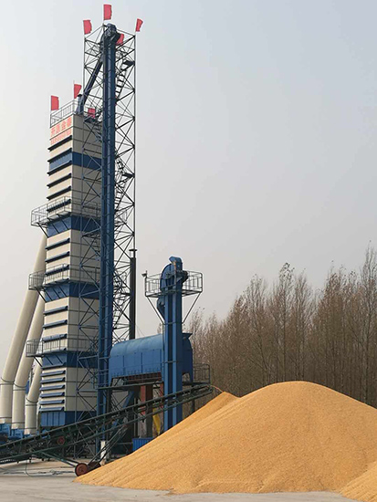 吉林省雙遼市200噸玉米烘干機