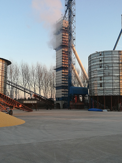 吉林省雙陽市500噸烘干機